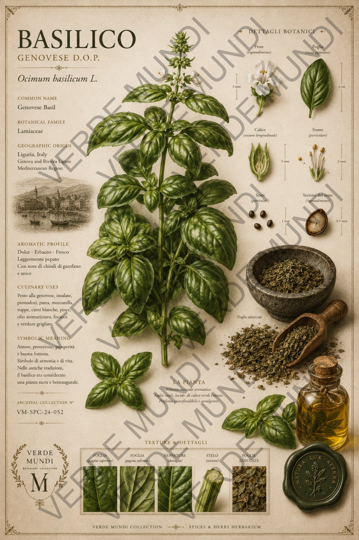 "Basilico-Raccolta Aromatica"