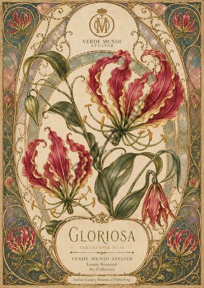 Botanical Nouveau - Luxury Botanical Art Collection