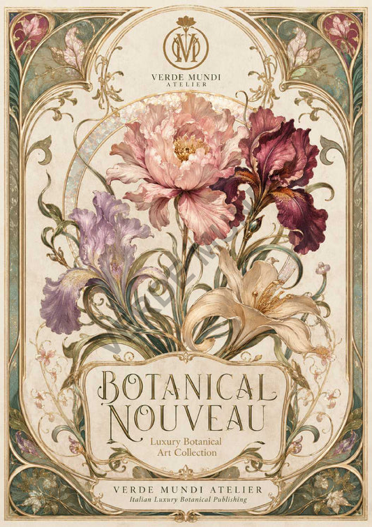 Botanical Nouveau - Luxury Botanical Art Collection