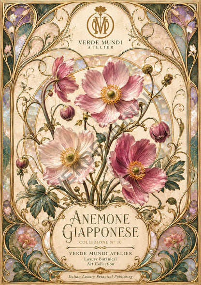 Botanical Nouveau - Luxury Botanical Art Collection