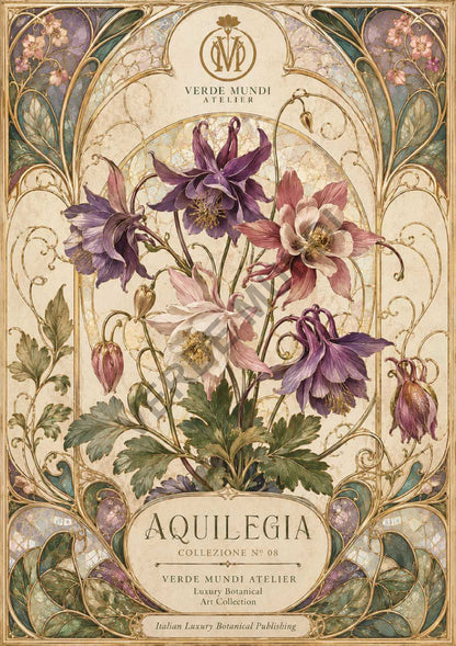 Botanical Nouveau - Luxury Botanical Art Collection