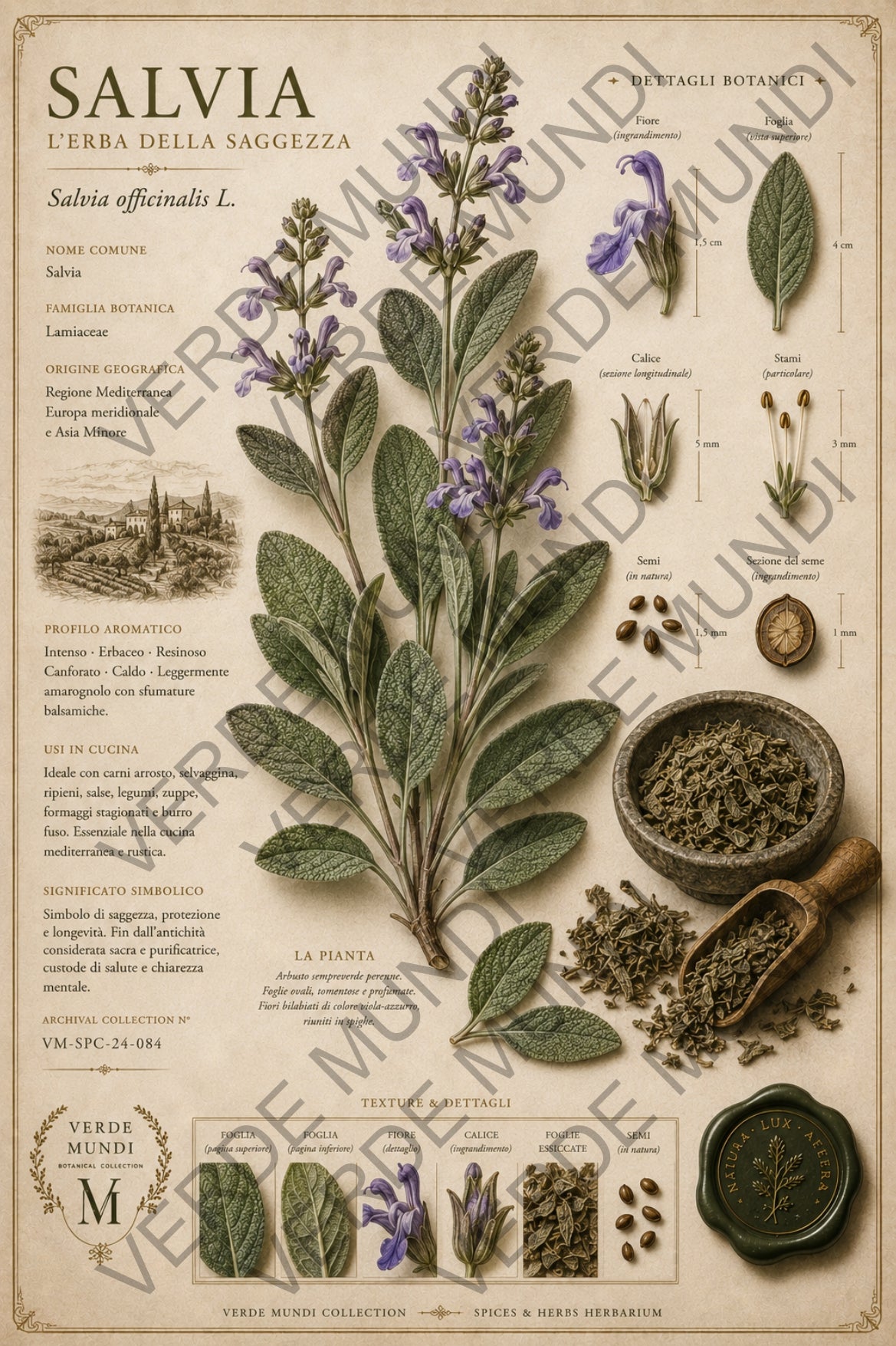 "Salvia- Raccolta Aromatica"