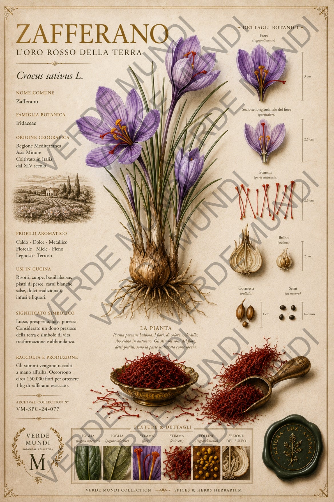 Zafferano-Raccolta Aromatica"