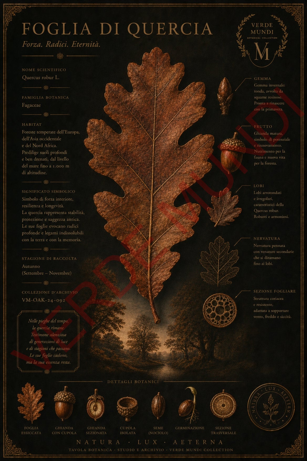 Collezione  "Le quattro stagioni - l'Autunno"