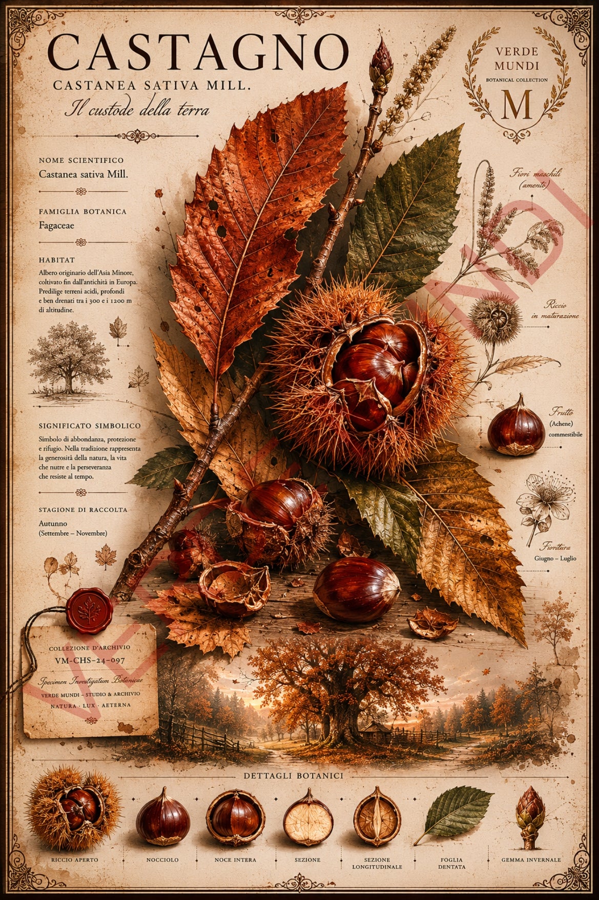 Collezione  "Le quattro stagioni - l'Autunno"