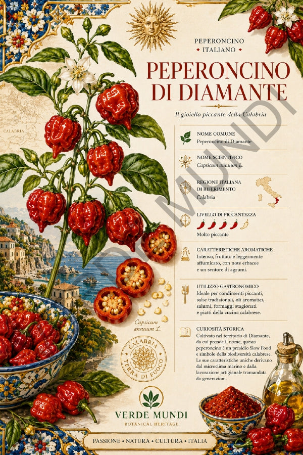 Raccolta "Fuoco Italiano" Peperoncini Italiani