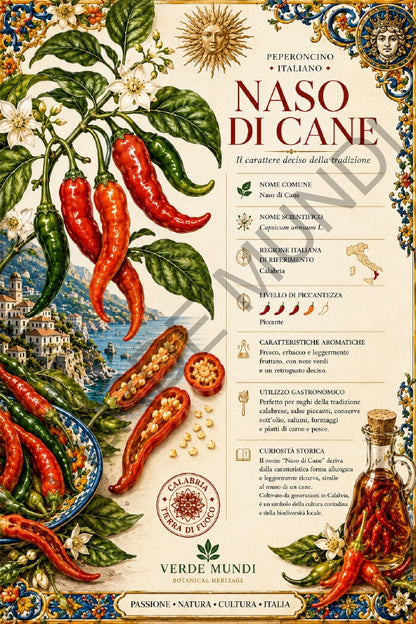 Raccolta "Fuoco Italiano" Peperoncini Italiani