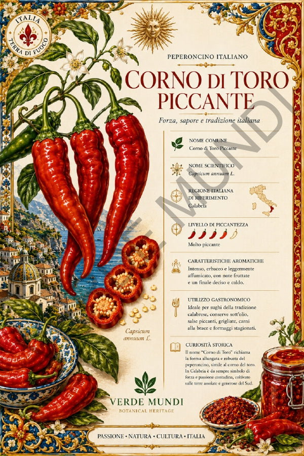 Raccolta "Fuoco Italiano" Peperoncini Italiani