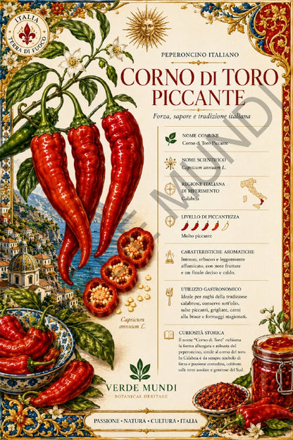 Raccolta "Fuoco Italiano" Peperoncini Italiani
