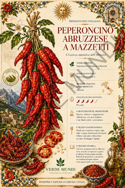 Raccolta "Fuoco Italiano" Peperoncini Italiani