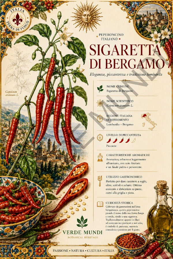 Raccolta "Fuoco Italiano" Peperoncini Italiani