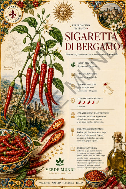 Raccolta "Fuoco Italiano" Peperoncini Italiani