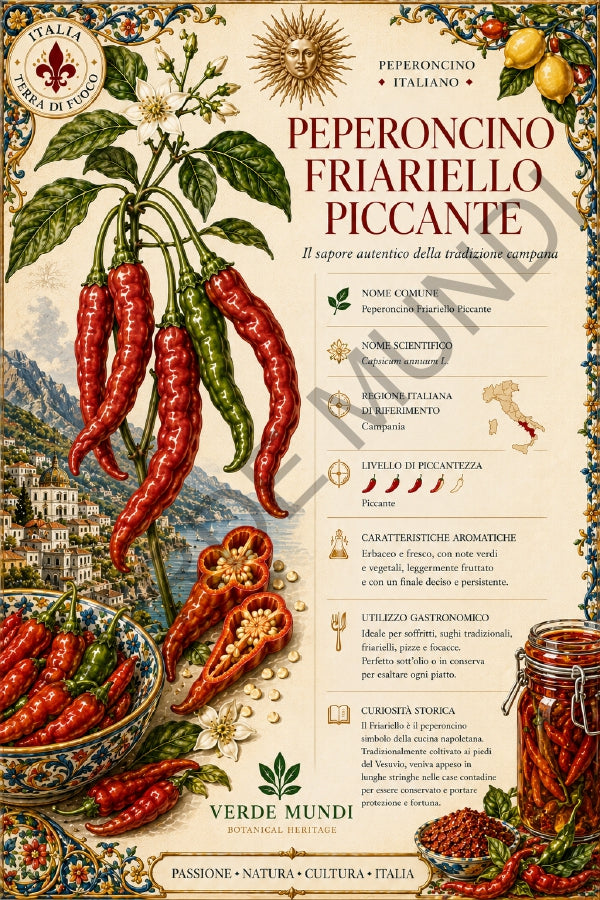 Raccolta "Fuoco Italiano" Peperoncini Italiani