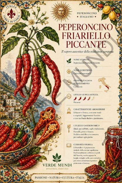 Raccolta "Fuoco Italiano" Peperoncini Italiani