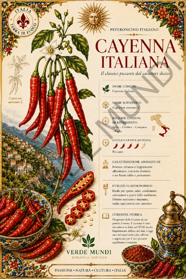 Raccolta "Fuoco Italiano" Peperoncini Italiani