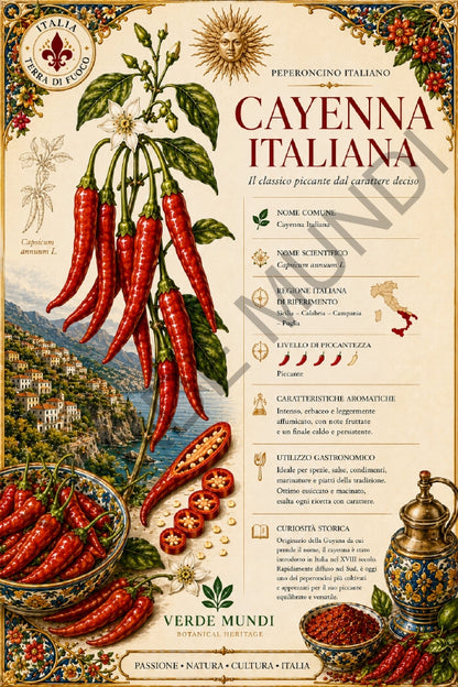 Raccolta "Fuoco Italiano" Peperoncini Italiani