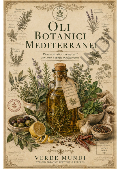 "Raccolta oli botanici mediterranei" vol.1