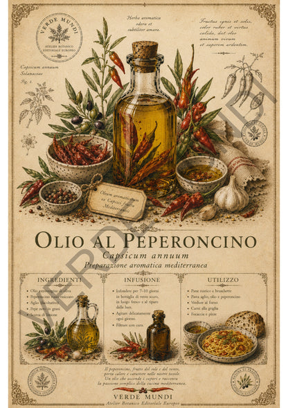 "Raccolta oli botanici mediterranei" vol.1