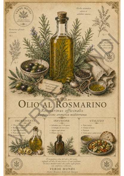 "Raccolta oli botanici mediterranei" vol.1
