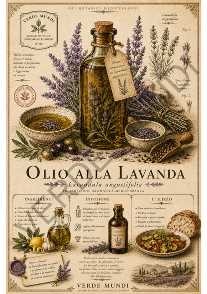 "Raccolta oli botanici mediterranei" vol.1