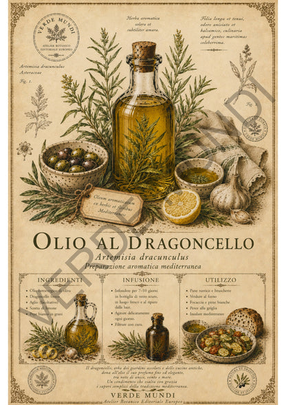 "Raccolta oli botanici mediterranei" vol.1