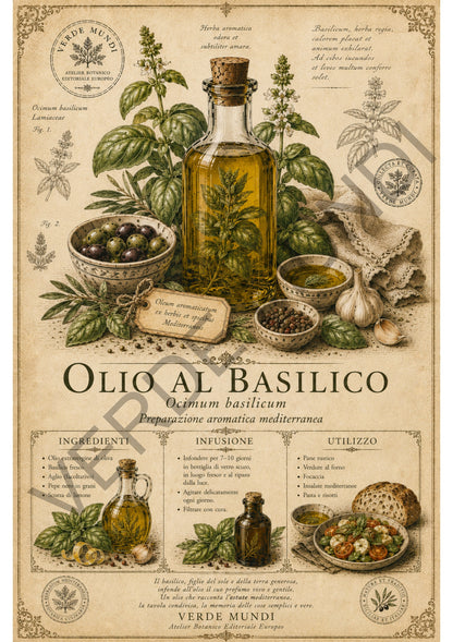 "Raccolta oli botanici mediterranei" vol.1