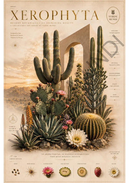 "Raccolta Xerophyta (cactus)