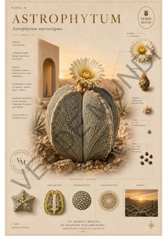 Astrophytum myriostigma - cactus