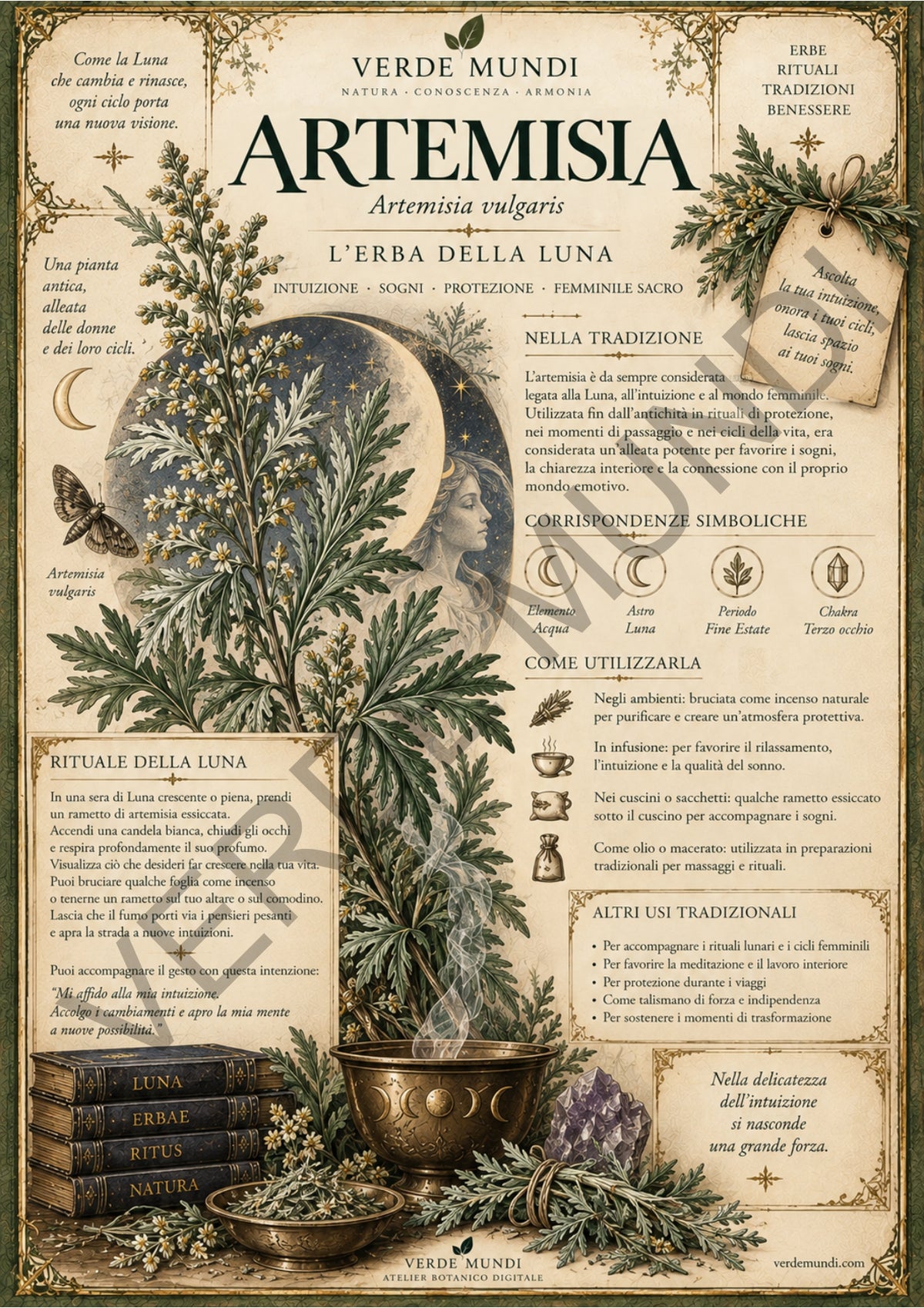 L’Erbario Segreto — 12 Erbe, Simboli e Rituali Botanici