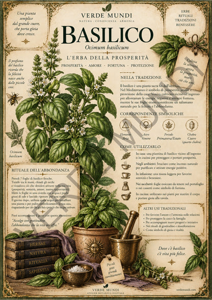 L’Erbario Segreto — 12 Erbe, Simboli e Rituali Botanici
