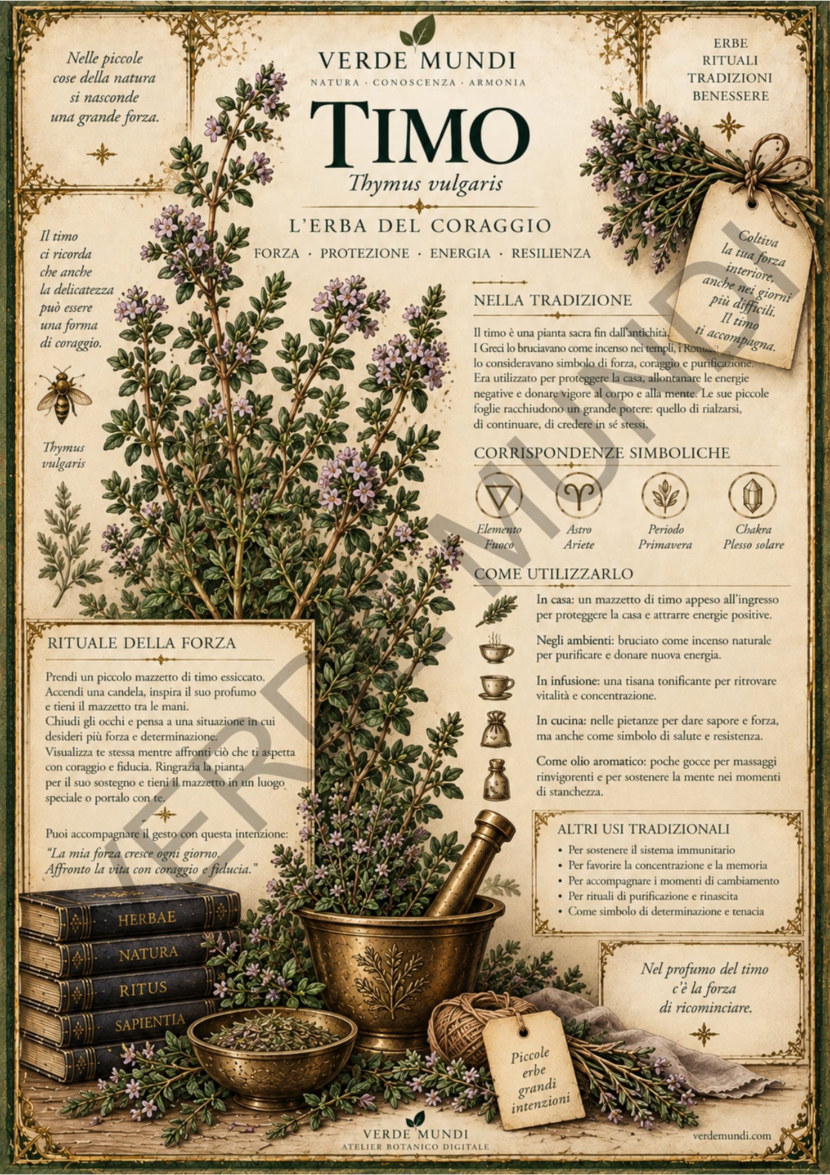 L’Erbario Segreto — 12 Erbe, Simboli e Rituali Botanici