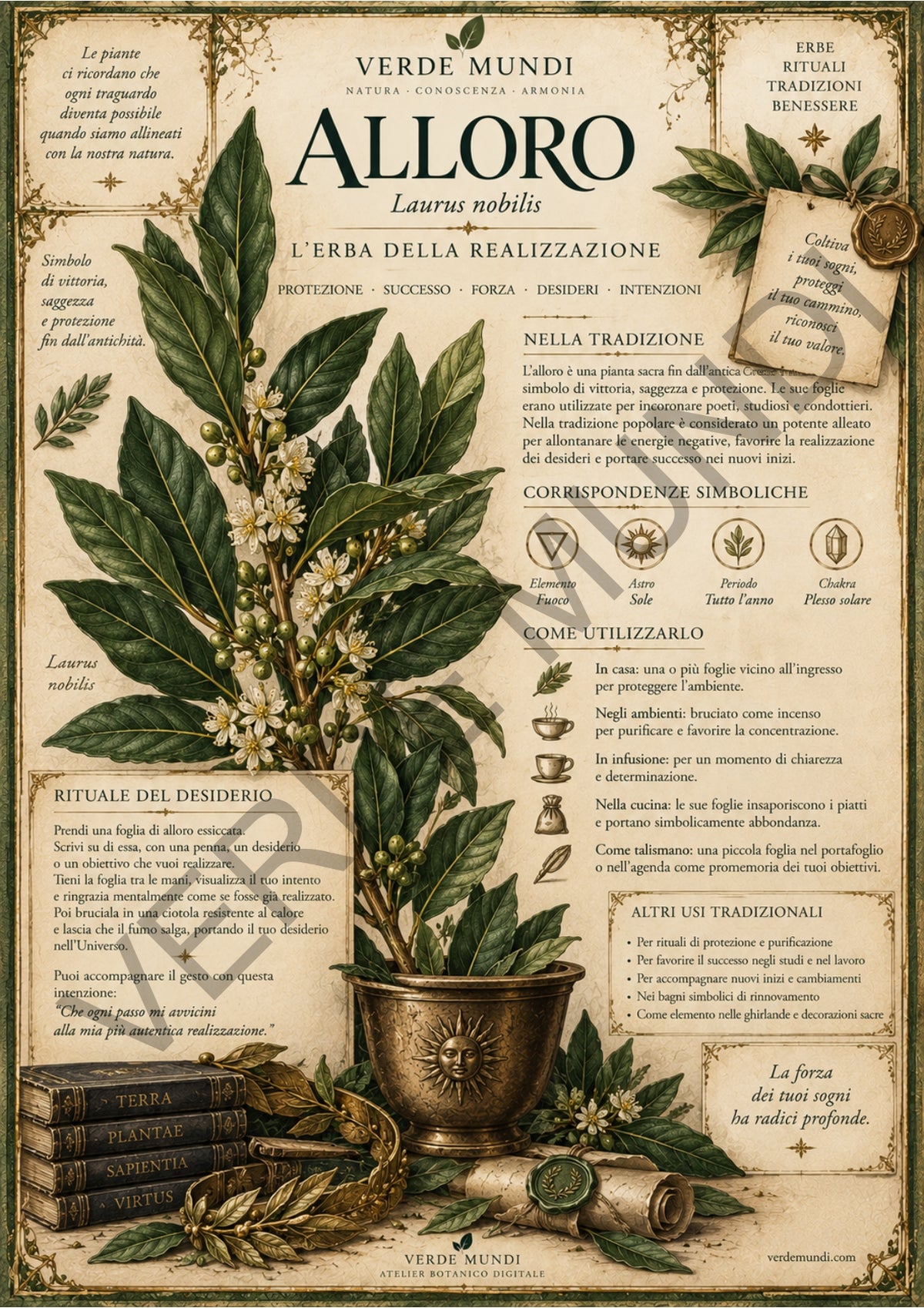 L’Erbario Segreto — 12 Erbe, Simboli e Rituali Botanici