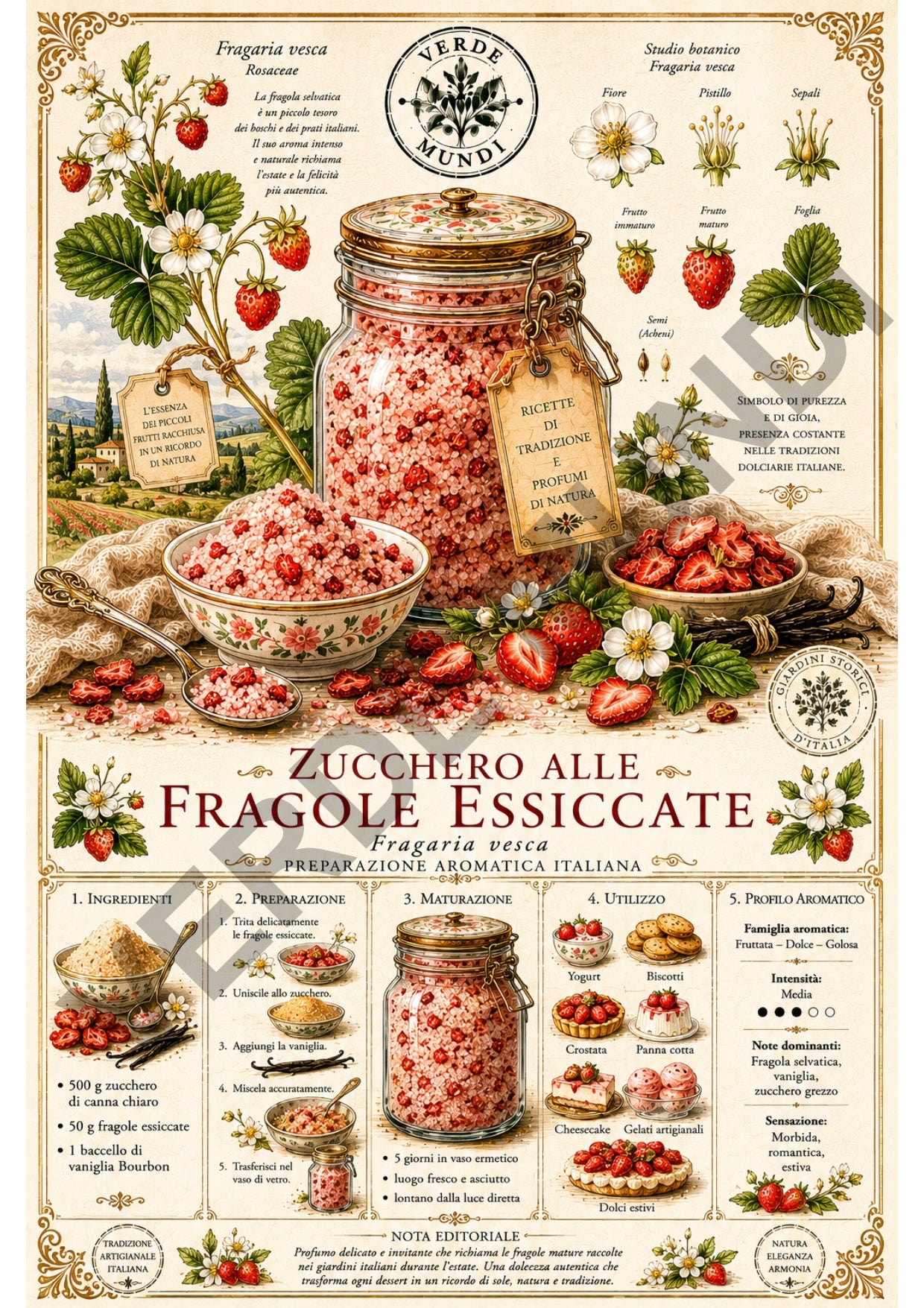 Dolce Botanica – Zuccheri Aromatici Italiani