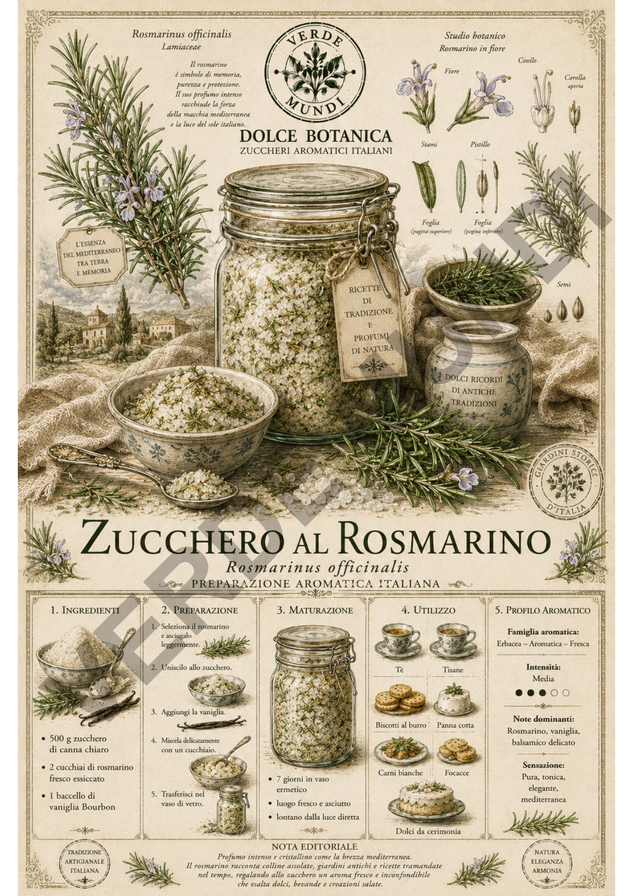 Dolce Botanica – Zuccheri Aromatici Italiani