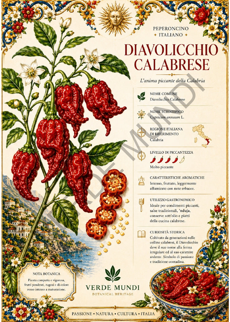 Fuoco Italiano – Atlante Botanico dei Peperoncini Italiani