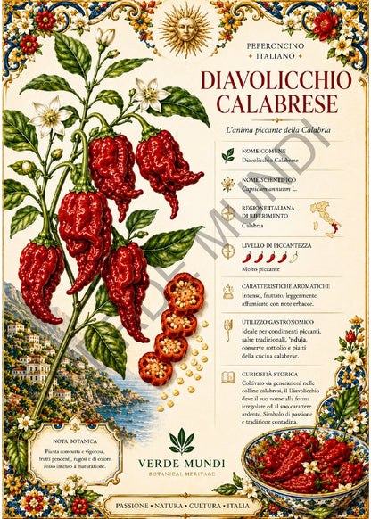 Fuoco Italiano – Atlante Botanico dei Peperoncini Italiani