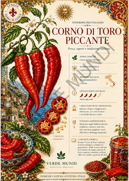 Fuoco Italiano – Atlante Botanico dei Peperoncini Italiani