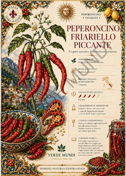 Fuoco Italiano – Atlante Botanico dei Peperoncini Italiani