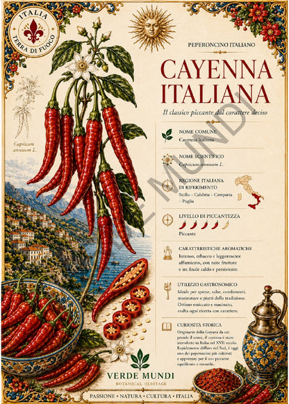 Fuoco Italiano – Atlante Botanico dei Peperoncini Italiani
