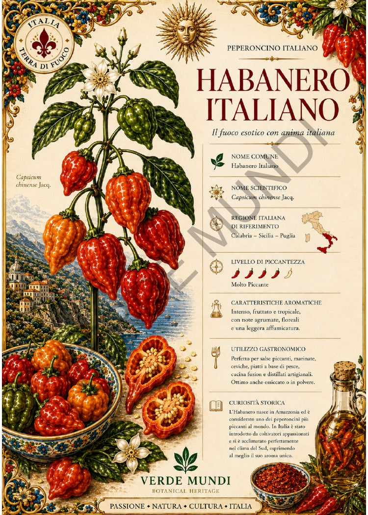 Fuoco Italiano – Atlante Botanico dei Peperoncini Italiani