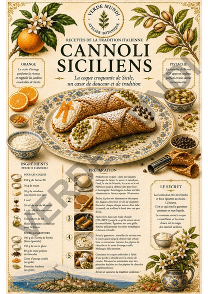 Les 15 Recettes Italiennes les Plus Emblématiques | Collection d’Illustrations Botaniques Numériques | Italien • English • Français